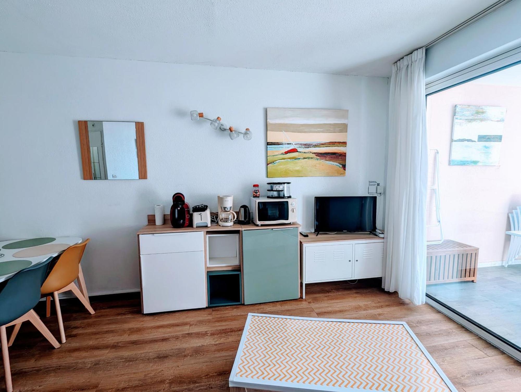 T3 Climatise Avec Piscine Et Vue Sur Mer Sète Eksteriør bilde